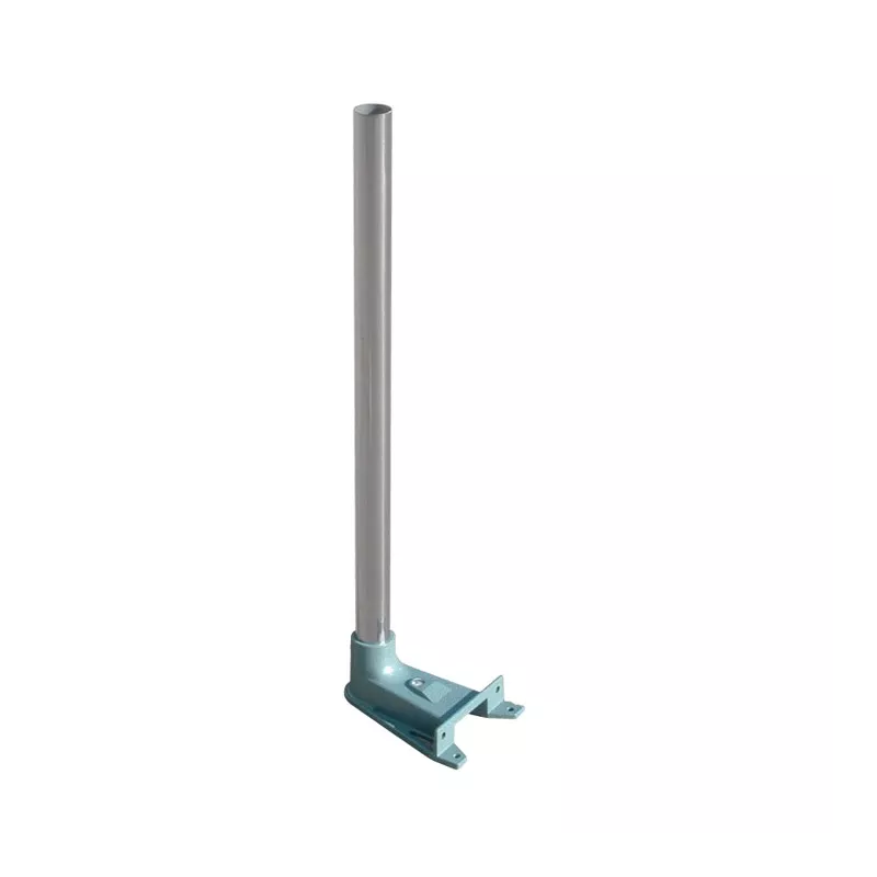 Stainless steel column 300 mm with painted fixation base | Balance Express