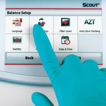 Balance de précision OHAUS SCOUT® STX | Balance Express