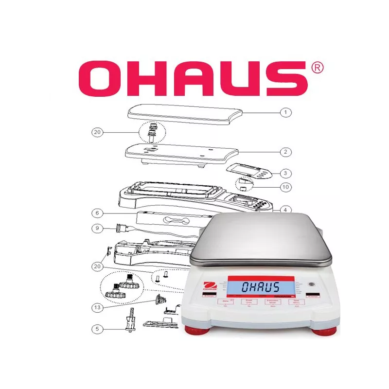 Pièces détachées balance OHAUS NAVIGATOR (ancienne version) | Balance Express