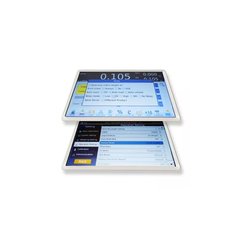 Balances de comptage avec écran tactile BAXTRAN A70