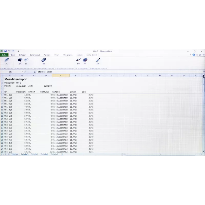 Data transfer software SAUTER AFI-2.0 | Balance Express