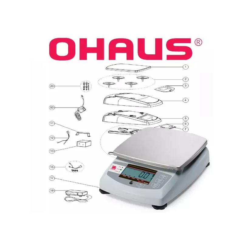 Pièces détachées balance alimentaire OHAUS VALOR™ 5000 | Balance Express
