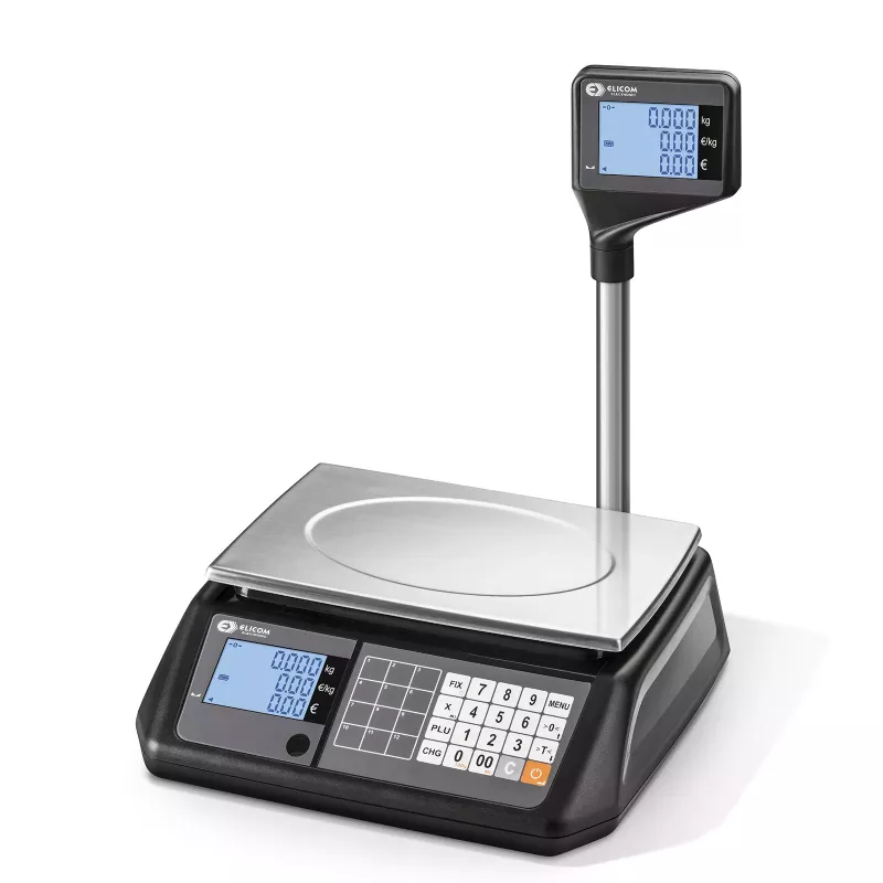 Balance poids-prix pour commerce ELICOM S300FM | Balance Express