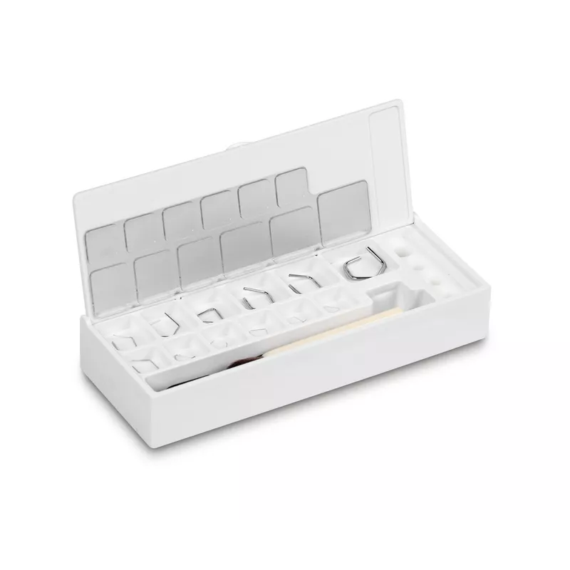OIML E1 (308-42) Set of milligram weights - wire shape, stainless steel | Balance Express