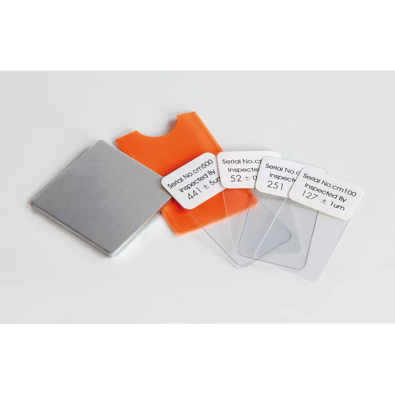 Calibration foils for increased measuring accuracy for Digital coating thickness gauge SAUTER TB - ATB-US07 | Balance Express