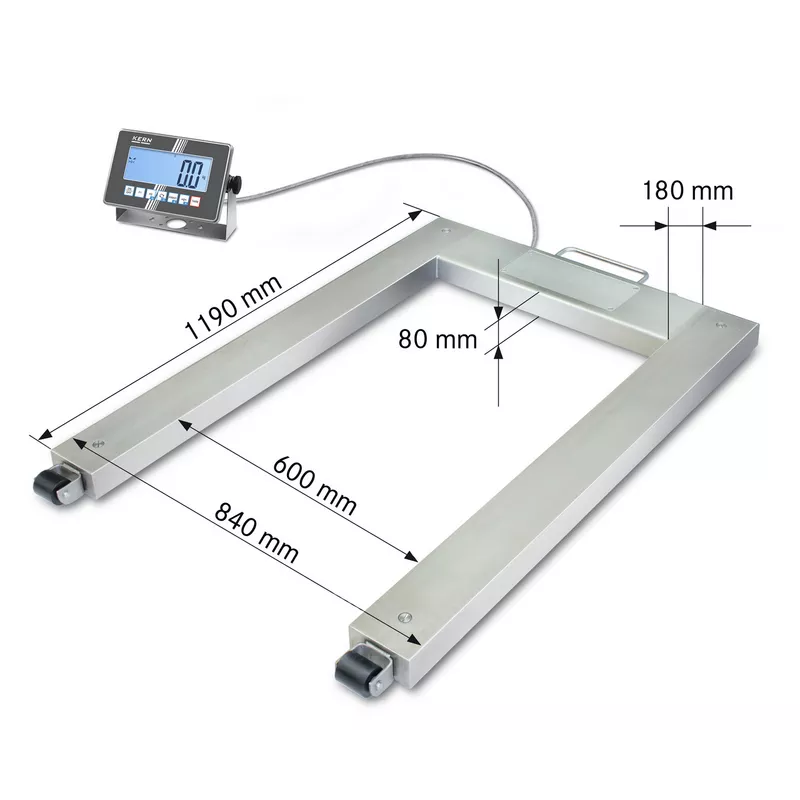 IoT-Line Pèse-palettes KERN UXC | Balance Express