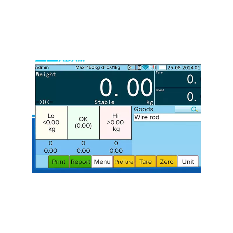 Balances Étiqueteuse à Écran Tactiles ADAM BTT | Balance Express