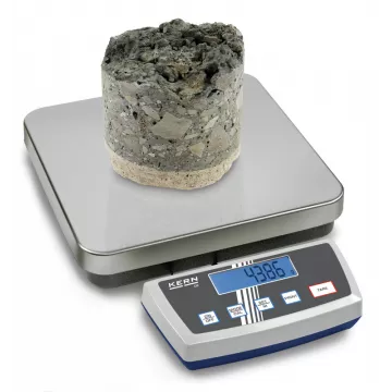 Balance plate-forme en acier inoxydable KERN DE-D pour industrie, colis | Balance Express