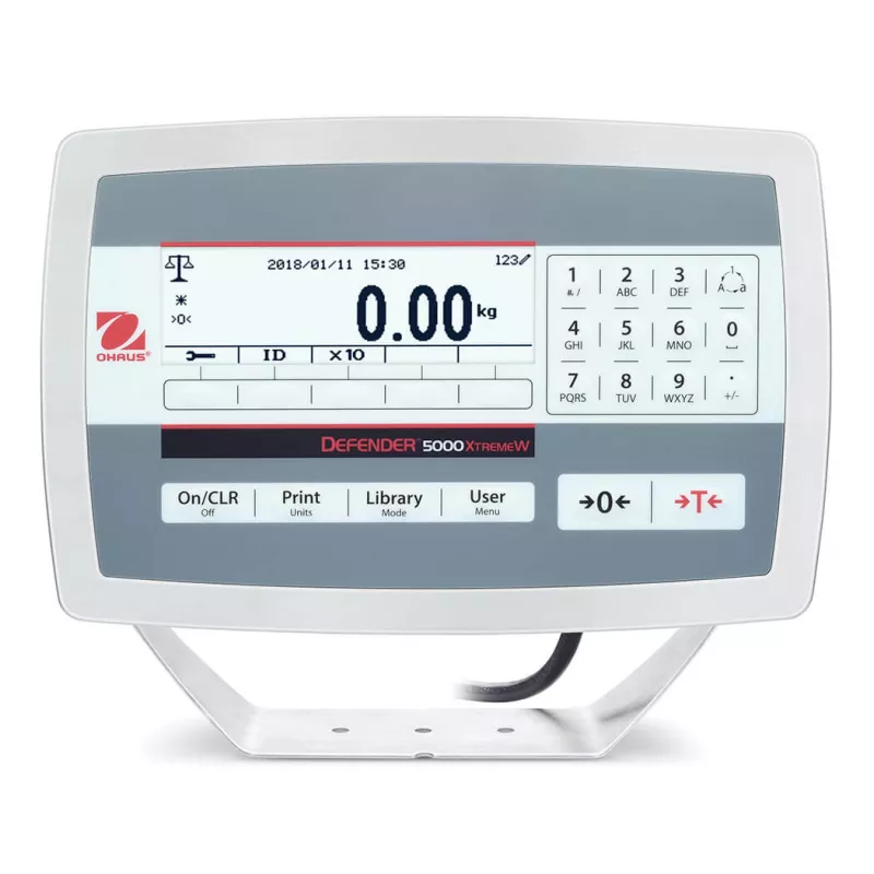 Balance compacte OHAUS Defender™ 5000 Lavage au jet - D52 | Balance Express