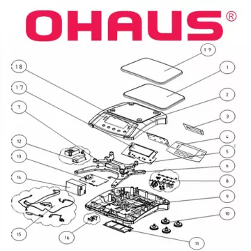 Pièces détachées balance alimentaire OHAUS VALOR™ 7000 | Balance Express