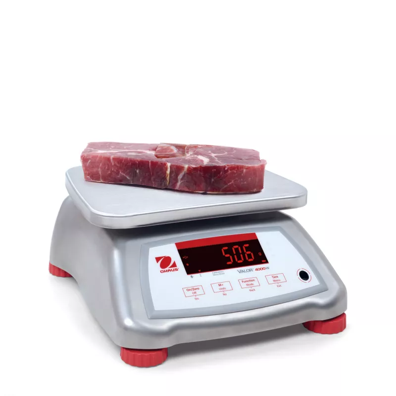 Balance alimentaire et étanche OHAUS VALOR® 4000 INOX | Balance Express