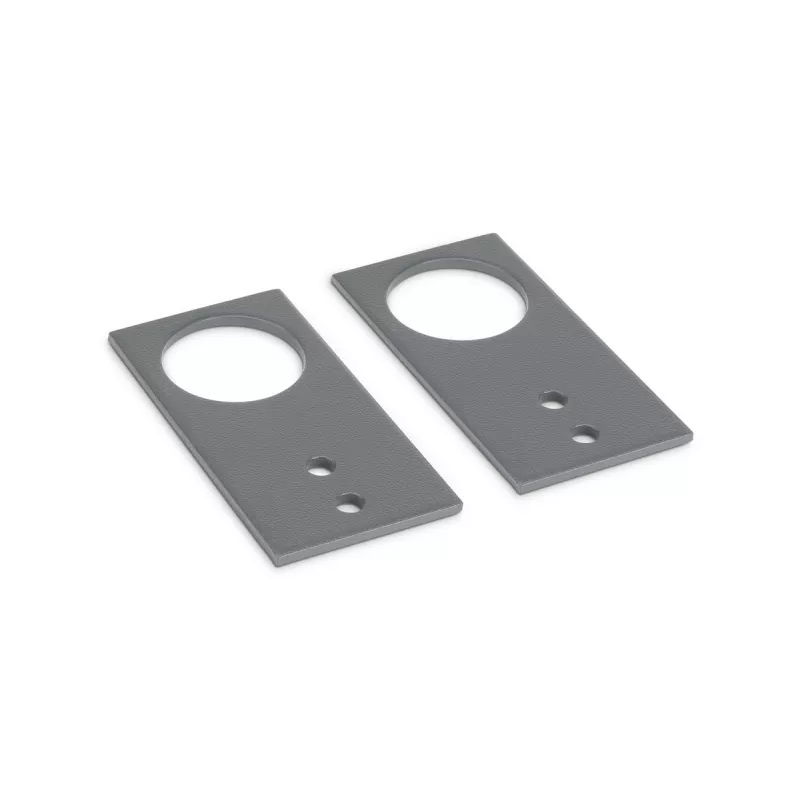 Paire de plaques d'assise pour la fixation du pont de pesée au sol - BXS-A03 | Balance Express