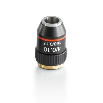 Objectif achromatique 4x / 0,1, (18,6 mm) - OBB-A1111 | Balance Express