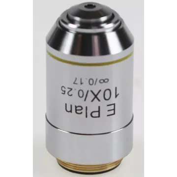 Objectif plan E corrigé à l'infini 10x / 0,25, (2,1 mm) - OBB-A1159 | Balance Express