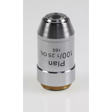 Objectif planachromatique 100x /1,25, (0,69 mm) - OBB-A1242 | Balance Express