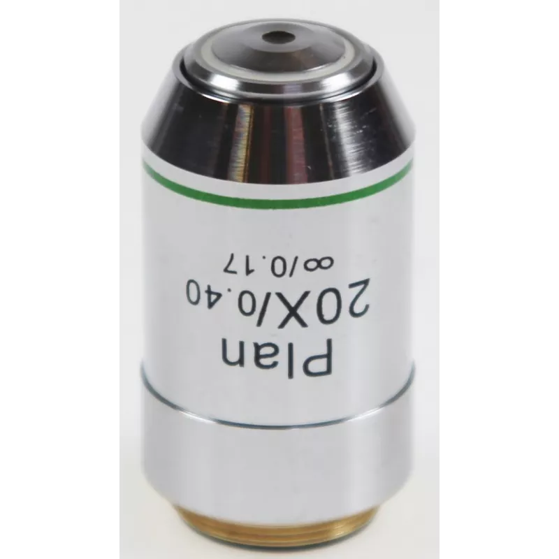 Objectif planachromatique corrigé a l‘infini 20x / 0,45, (2,41 mm) - OBB-A1250 | Balance Express