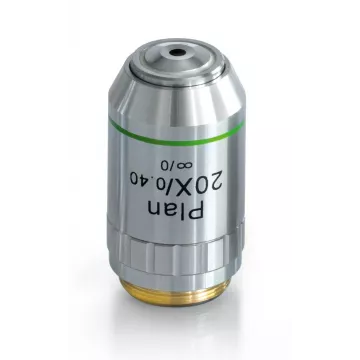Objectif planachromatique corrigé a l‘infini 20x / 0,4, (2,14 mm) - OBB-A1251 | Balance Express