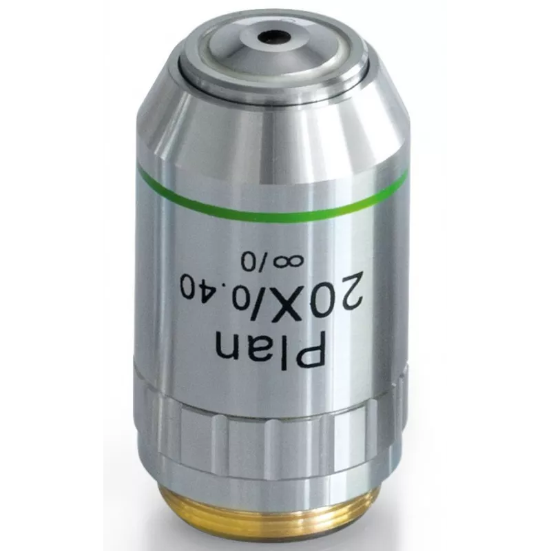 Objectif planachromatique corrigé a l‘infini 20x / 0,4, (8,35 mm) - OBB-A1252 | Balance Express