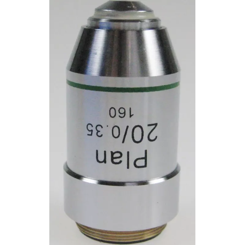 Objectif planachromatique 20x / 0,35, (1,6 mm) - OBB-A1253 | Balance Express