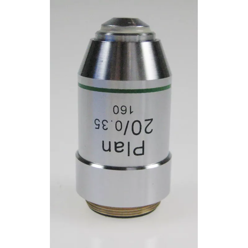 Objectif planachromatique 20x / 0,35, (1,6 mm) - OBB-A1253 | Balance Express