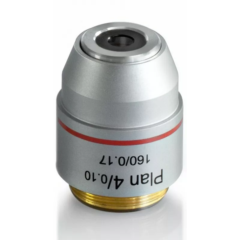 Objectif planachromatique 4x / 0,1, (14,5 mm) - OBB-A1255 | Balance Express