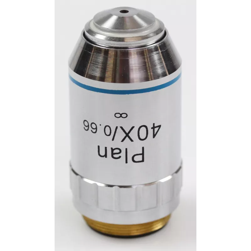 Objectif planachromatique corrigé a l‘infini 40x /0,66, (0,45 mm) - OBB-A1258 | Balance Express