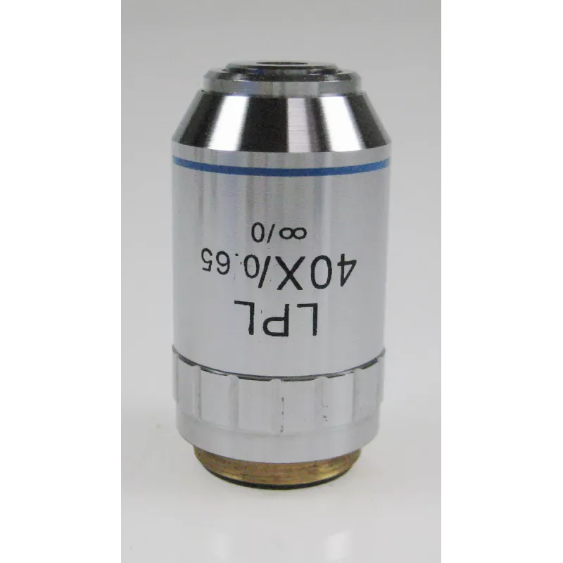 Objectif planachromatique corrigé a l‘infini 40x / 0,65, (3,9 mm) - OBB-A1259 | Balance Express