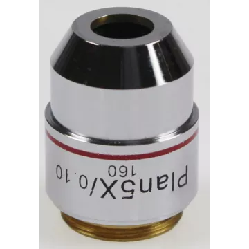 Objectif planachromatique 5.0× / 0.10, (14,5 mm) - OBB-A1265 | Balance Express