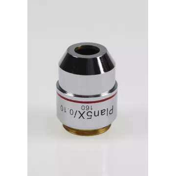 Objectif planachromatique 5.0× / 0.10, (14,5 mm) - OBB-A1265 | Balance Express