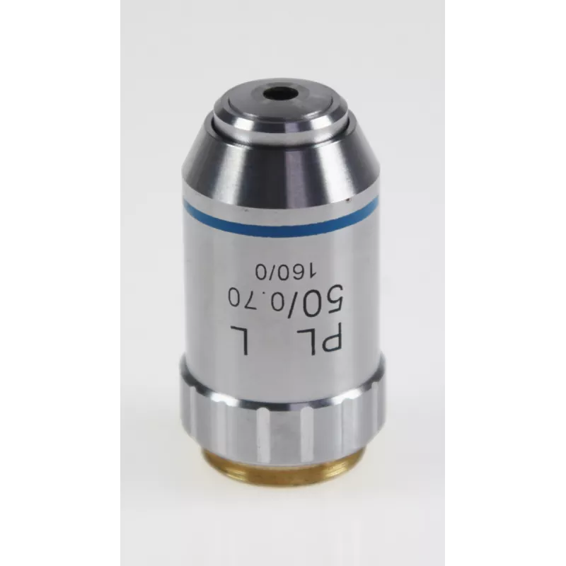 Objectif planachromatique 50x /0,7 (3 mm) - OBB-A1267 | Balance Express