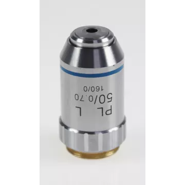 Objectif planachromatique 50x /0,7 (3 mm) - OBB-A1267 | Balance Express