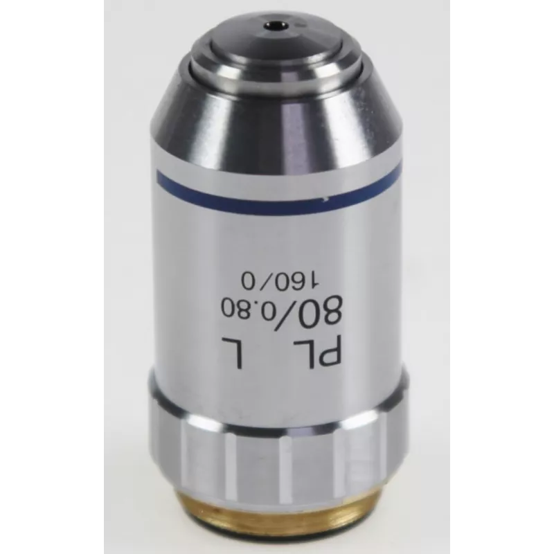 Objectif planachromatique 80x /0,8, (1,08 mm) - OBB-A1272 | Balance Express