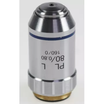 Objectif planachromatique 80x /0,8, (1,08 mm) - OBB-A1272 | Balance Express