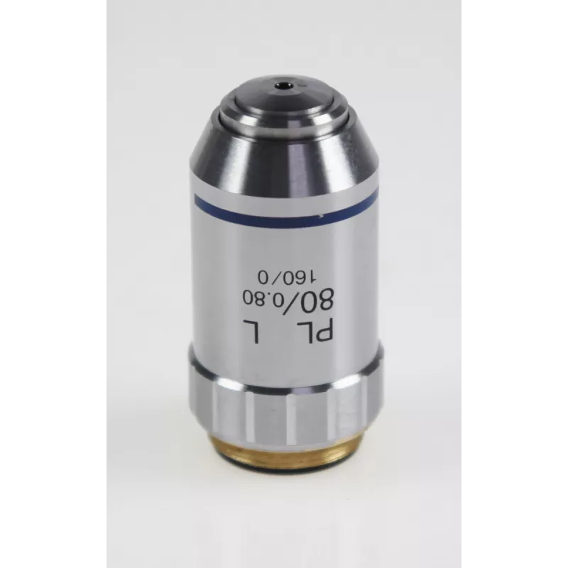 Objectif planachromatique 80x /0,8, (1,08 mm) - OBB-A1272 | Balance Express