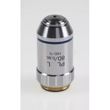Objectif planachromatique 80x /0,8, (1,08 mm) - OBB-A1272 | Balance Express