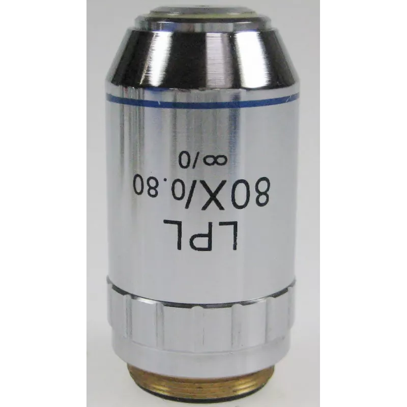 Objectif plan corrigé à l'infini 80x /0,8 (0,85 mm) - OBB-A1297 | Balance Express