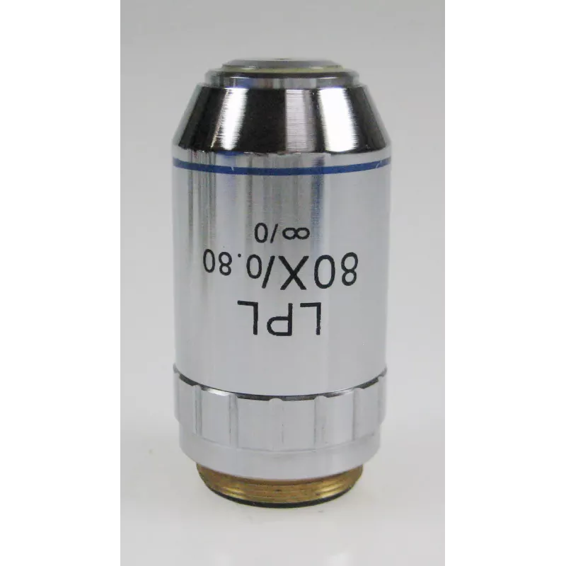 Objectif plan corrigé à l'infini 80x /0,8 (0,85 mm) - OBB-A1297 | Balance Express