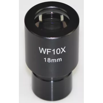 Oculaire de microscope (Ø 23.2 mm): WF 10× /Ø 18 mm - OBB-A1347 | Balance Express