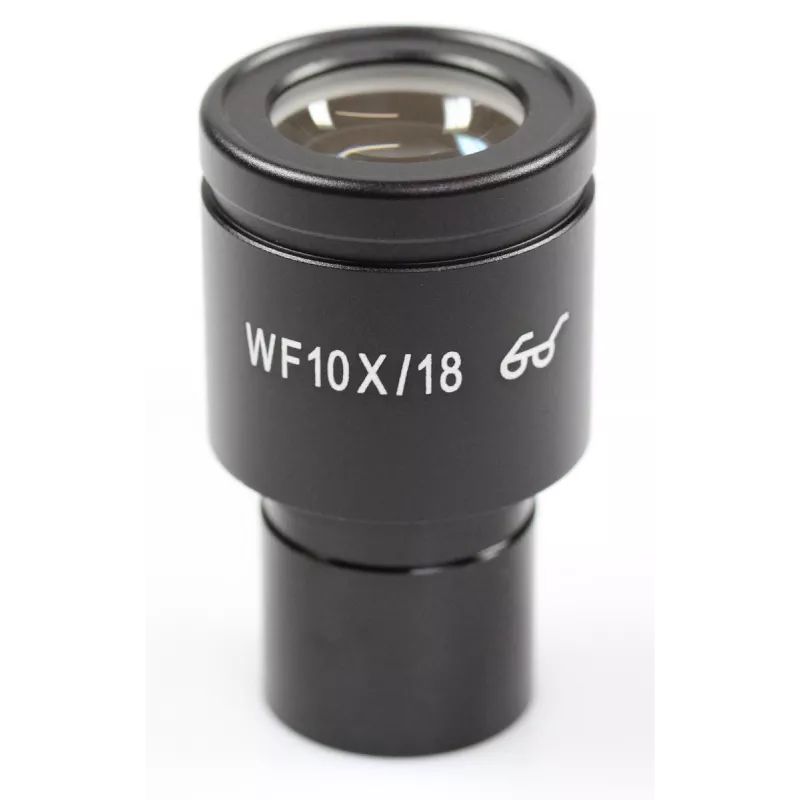 Oculaire  de microscope (Ø 23.2 mm): HWF 10× /Ø 18 mm - OBB-A1348 | Balance Express