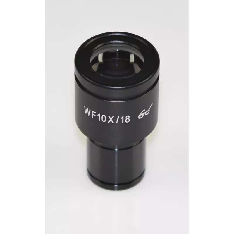 Oculaire de microscope (Ø 23.2 mm): HWF 10× /Ø 18 mm - OBB-A1349 | Balance Express