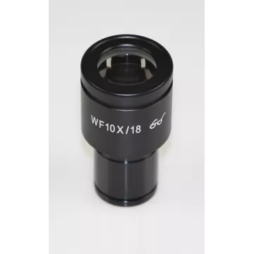 Oculaire de microscope (Ø 23.2 mm): HWF 10× /Ø 18 mm - OBB-A1349 | Balance Express