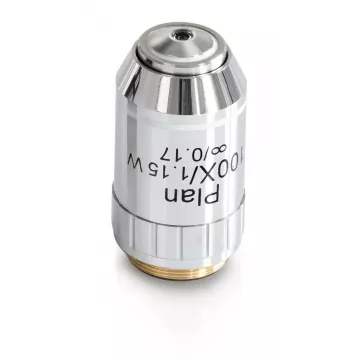 Objectif plan E corrigé à l'infini 100x / 1,15 (0,18 mm) - OBB-A1437 | Balance Express