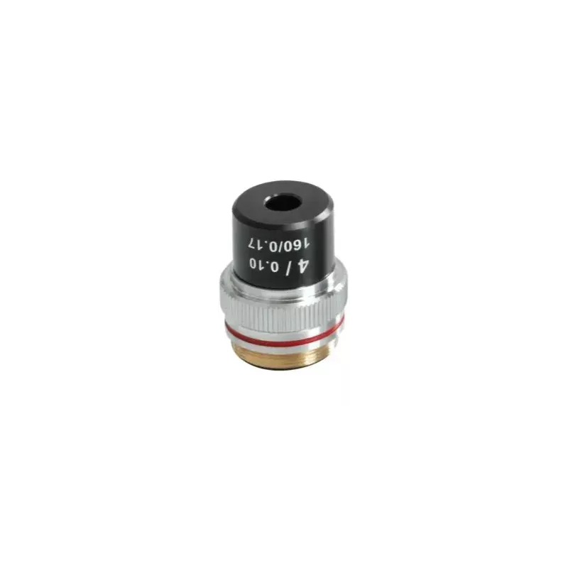 Objectif achromatique 4x / 0,1, (18 mm) - OBB-A1476 | Balance Express