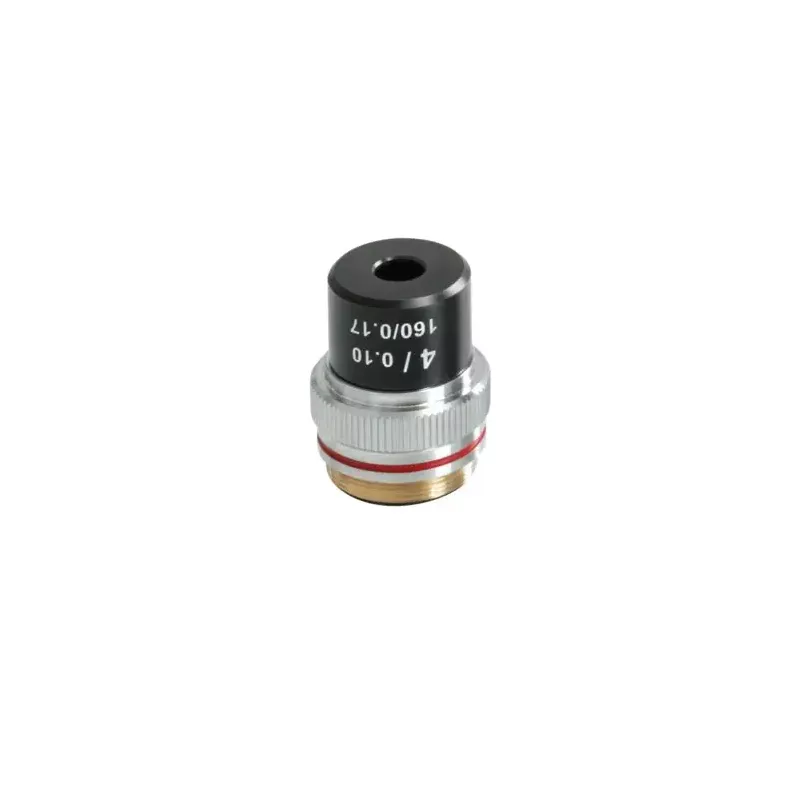 Objectif achromatique 4x / 0,1, (18 mm) - OBB-A1476 | Balance Express