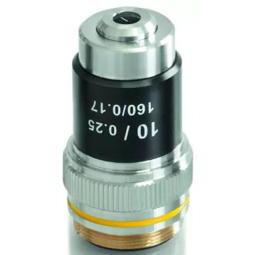 Objectif achromatique 10x /0,25, (7 mm) - OBB-A1477 | Balance Express