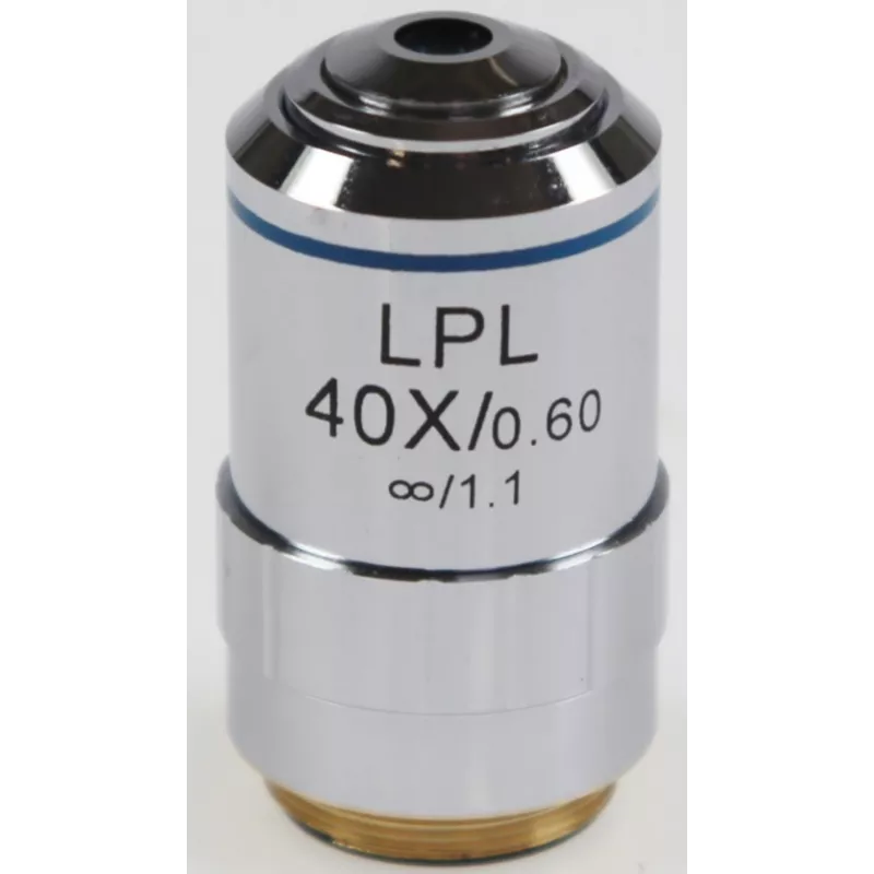 Objectif planachromatique corrigé a l'infini, 40x / 0,6, (3,4 mm) - OBB-A1496 | Balance Express