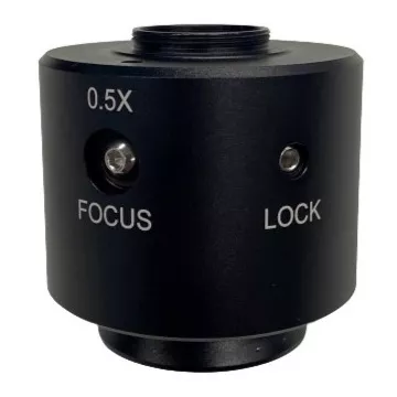 Adaptateur de monture C (0,5x) pour appareil photo de microscope (pour modèles trinoculaires) - OBB-A1515 | Balance Express