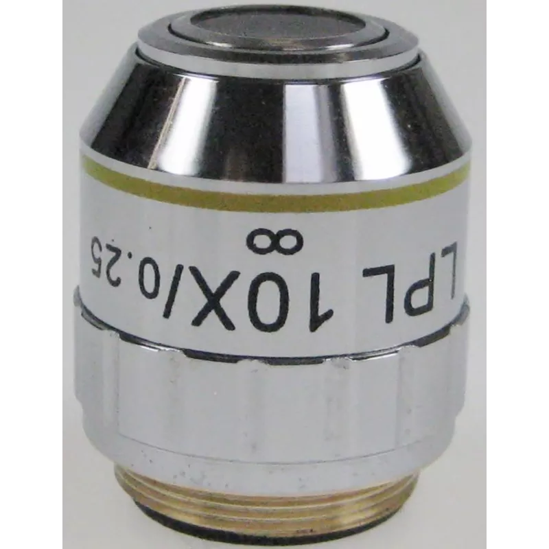 Objectif planachromatique corrigé à l'infini, 10x / 0,25 (18,48 mm) - OBB-A1526 | Balance Express