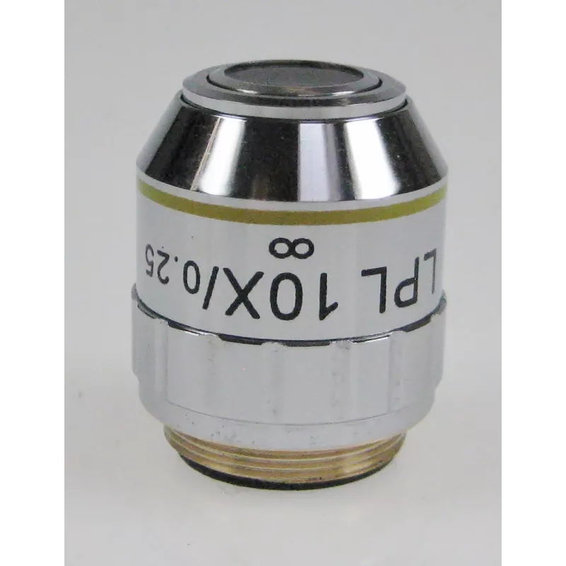 Objectif planachromatique corrigé à l'infini, 10x / 0,25 (18,48 mm) - OBB-A1526 | Balance Express