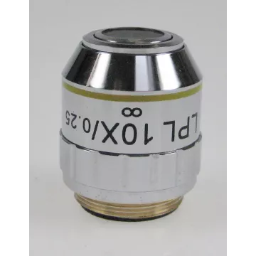 Objectif planachromatique corrigé à l'infini, 10x / 0,25 (18,48 mm) - OBB-A1526 | Balance Express
